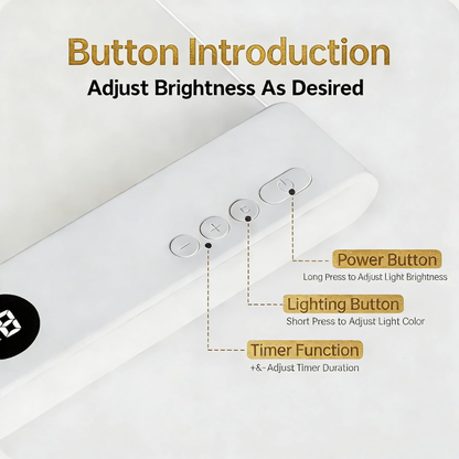 Flat Rechargeable Night Reading Light